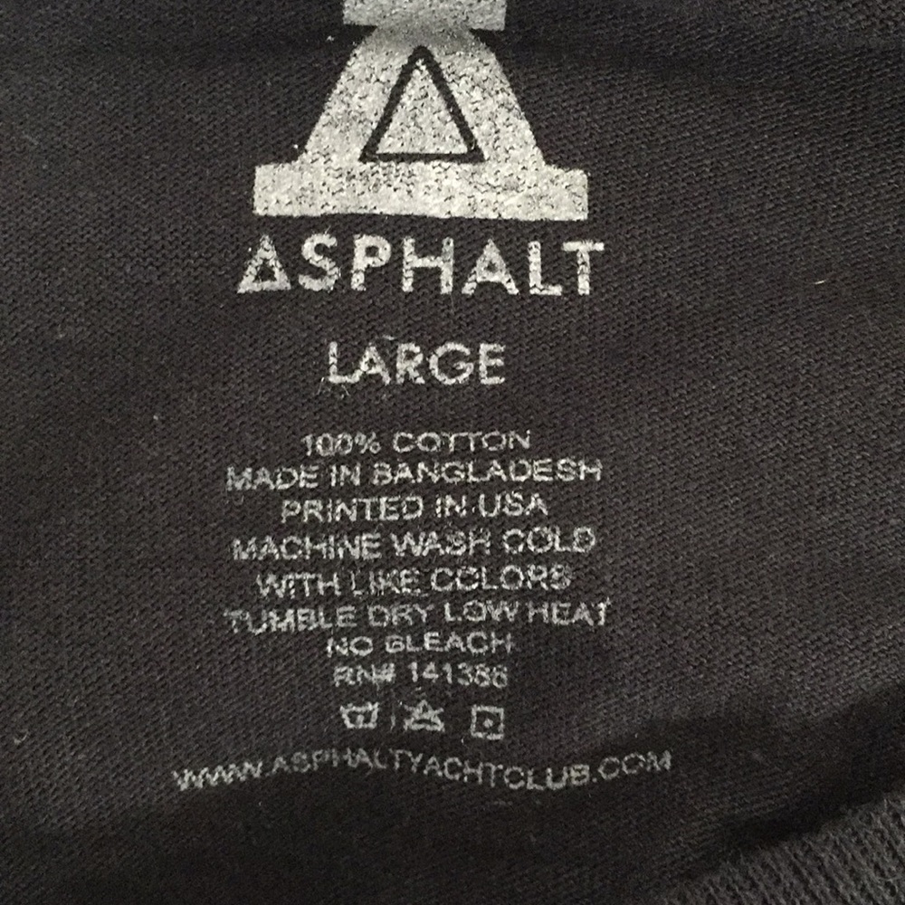 ASPHALT YACHT CLUB Team Floral Mens T-Shirt New - Picture 7 of 8
